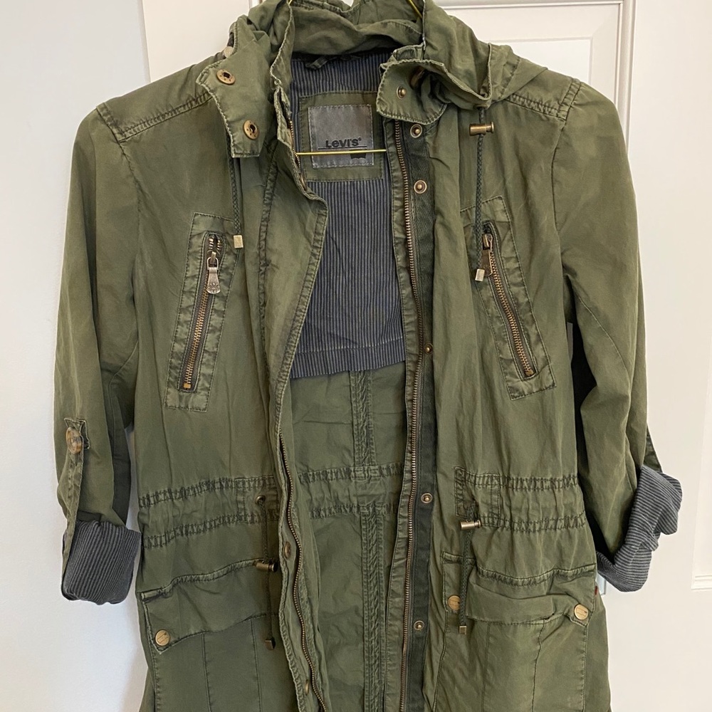 Green Levi jacket